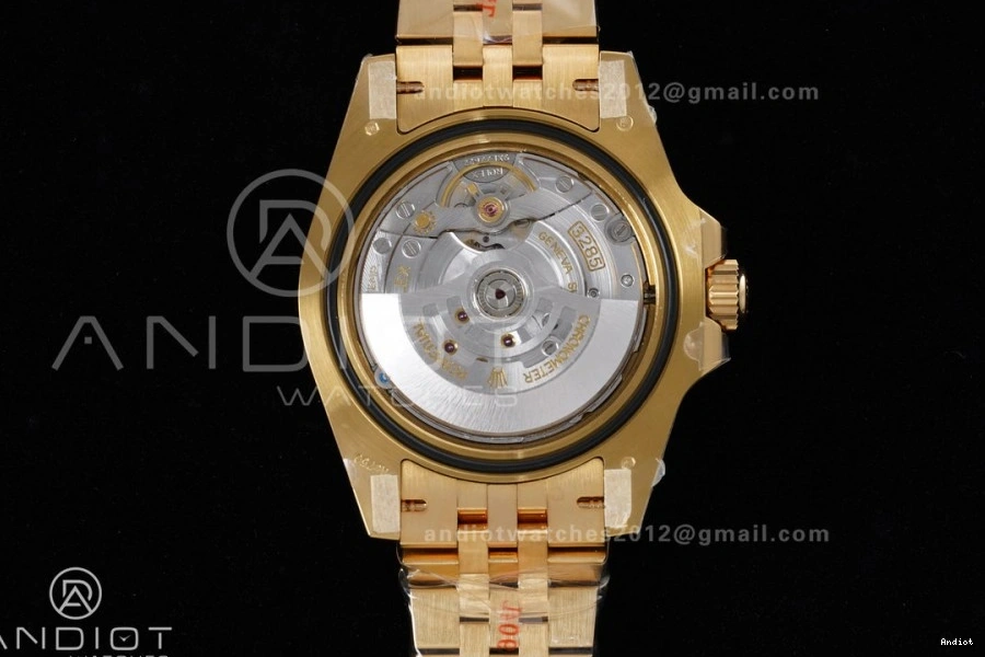 GMT SH3285 Dial V2 Master Edition 126718 New Best ARF YG Jubilee Bracelet Black on GRNR II 1122